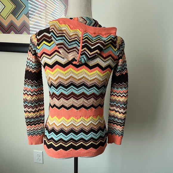 Missoni Zip-up Hoodie Sweater - Picture 4 of 5
